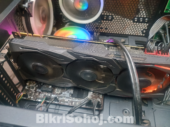 Gaming Desktop PC with monitor